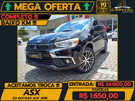 MITSUBISHI ASX 2.0 4X2 16V FLEX 4P AUTOMÁTICO